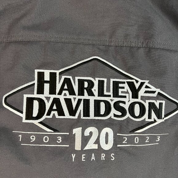 NEW Men's 120th Anniversary Operative Riding Shirt Jacket - Blackened Pearl Sz M - Picture 11 of 13